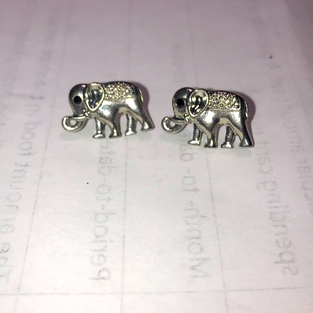 Elephant earrings